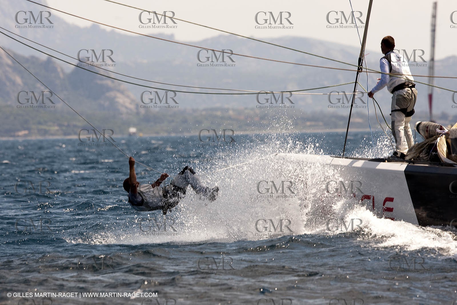 19 05 2010 - La Maddalena (ITA, Sardinia) Louis Vuitton Trophy - BMW ORACLE Racing - Training