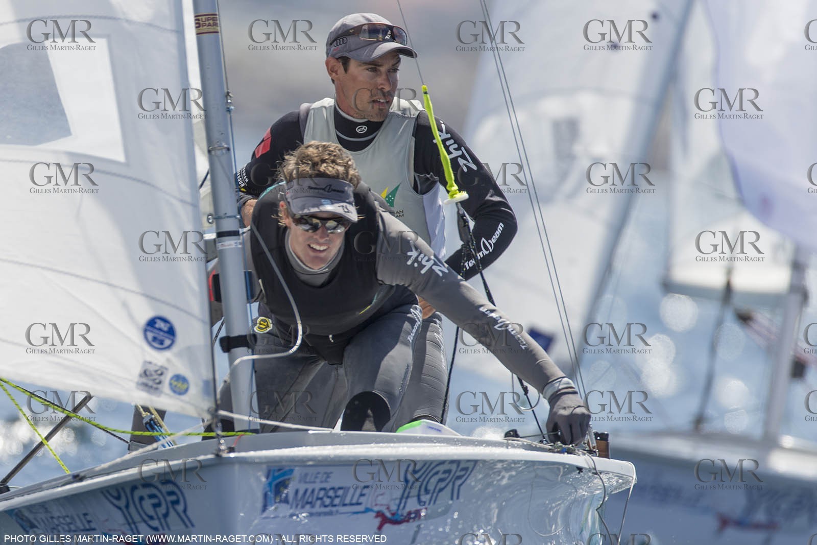 12 04 2015, Marseille (FRA), Yachting Club de la Pointe Rouge - Coupe Internationale de Printemps des 470, Final Day