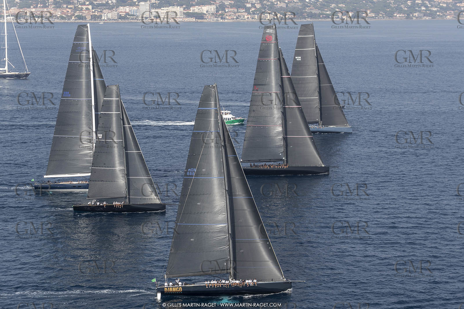 14 10 2022, Saint-Tropez (FRA,83), Voiles de Saint-Tropez 2022,  Maxis Race 3