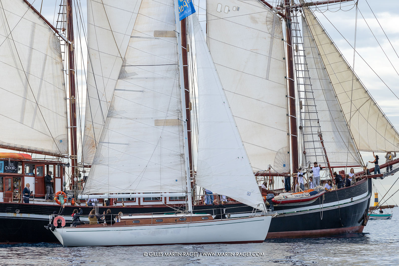 25 10 2025, Marseille (FRA), MED25 - Armada pour la Paix - Arrivée du Bel Espoir à Marseille