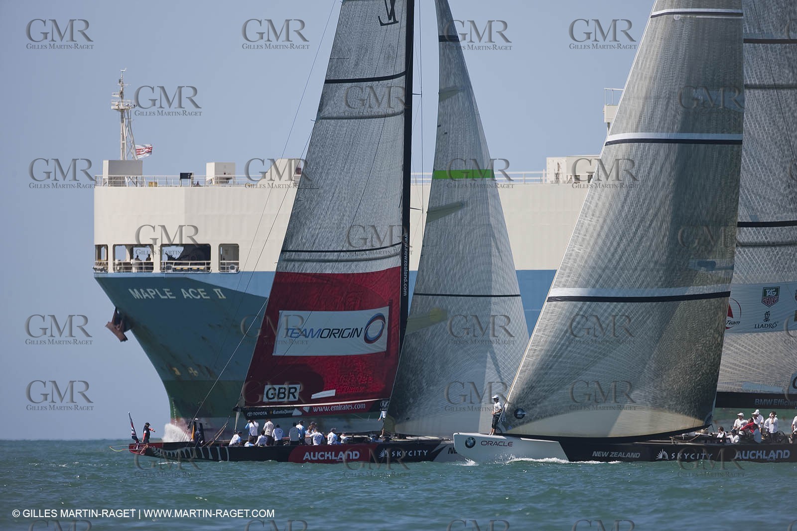 07 02 2009 - Auckland (NZL) -  Louis Vuitton Pacific Series -  Racing Day 7 - Round Robin 2