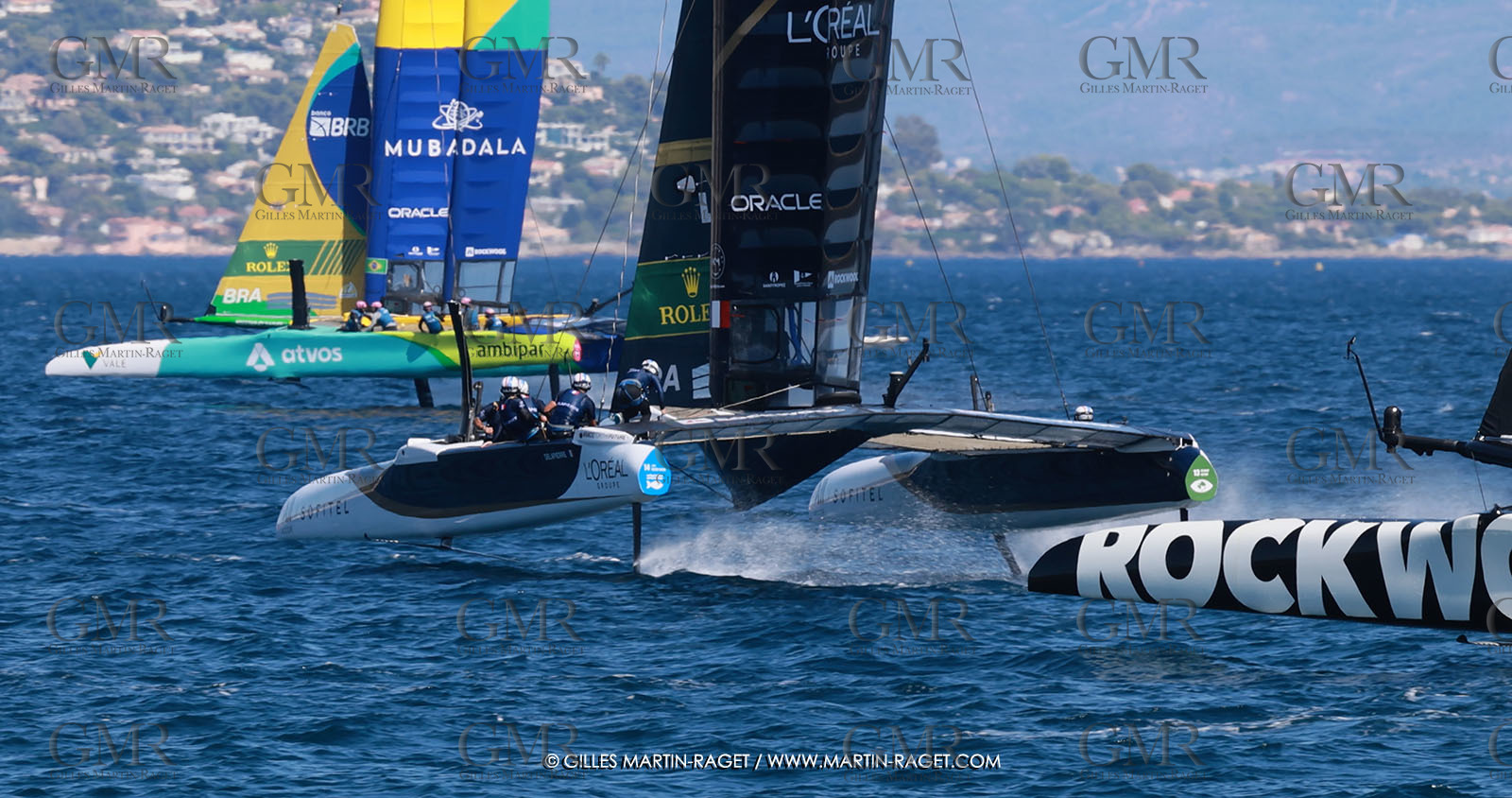 10 09 2025, Saint-Tropez,(FRA), Rockwool SailGP France Saint-Tropez, Race Day 1