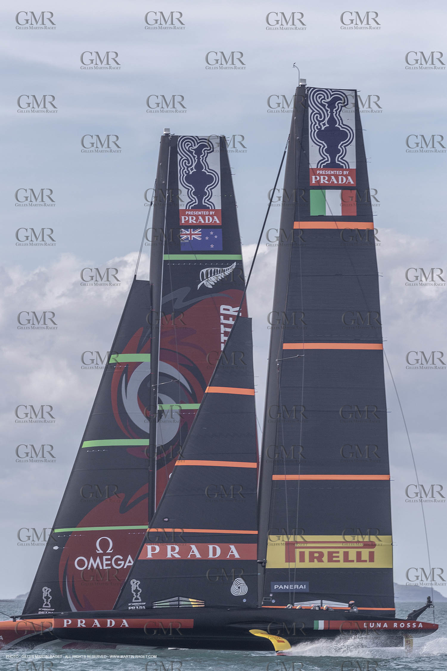 08 12 2020 - Auckland (NZL) - 36th America's Cup - Practice Sessions - Day 1