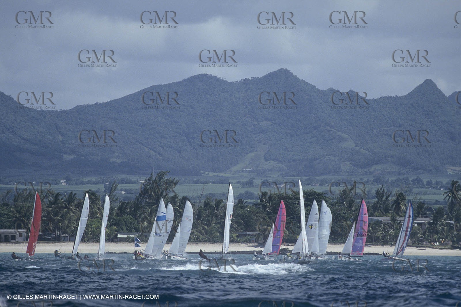Sailing, dinghies, Round Mauritius Island Raid