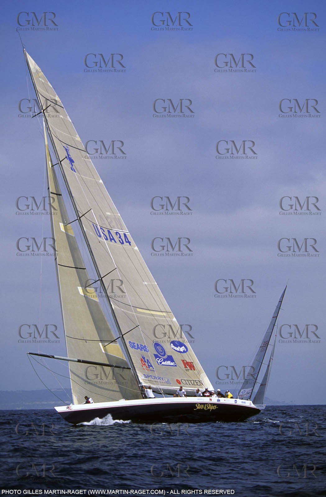 America's cup - San Diego 1995 - Stars and Stripes