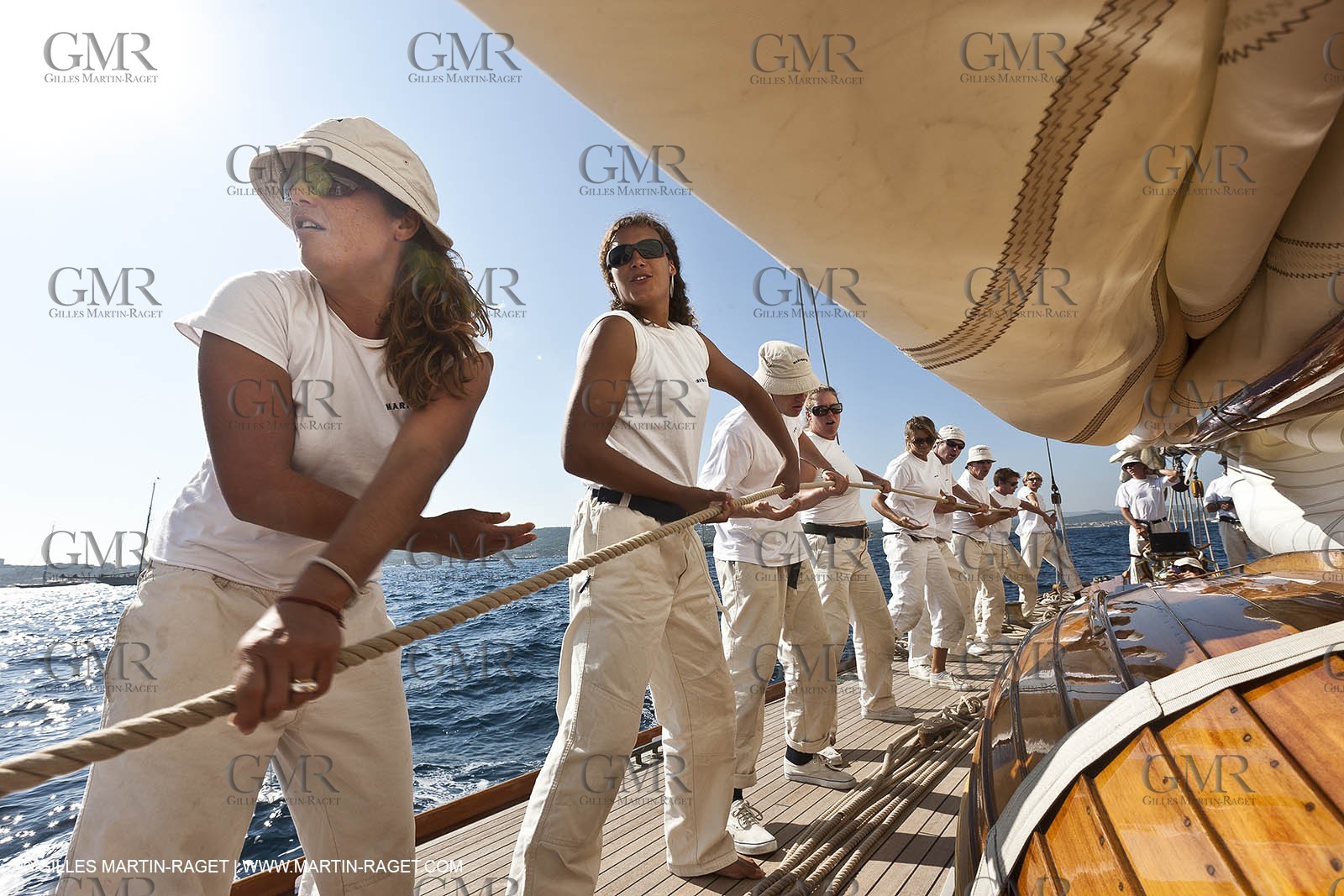 01 10 2011 - Saint Tropez (FRA,13) - Voiles de Saint Tropez 2011 - Classic Yachts - Day 5 - Onboard Mariquita