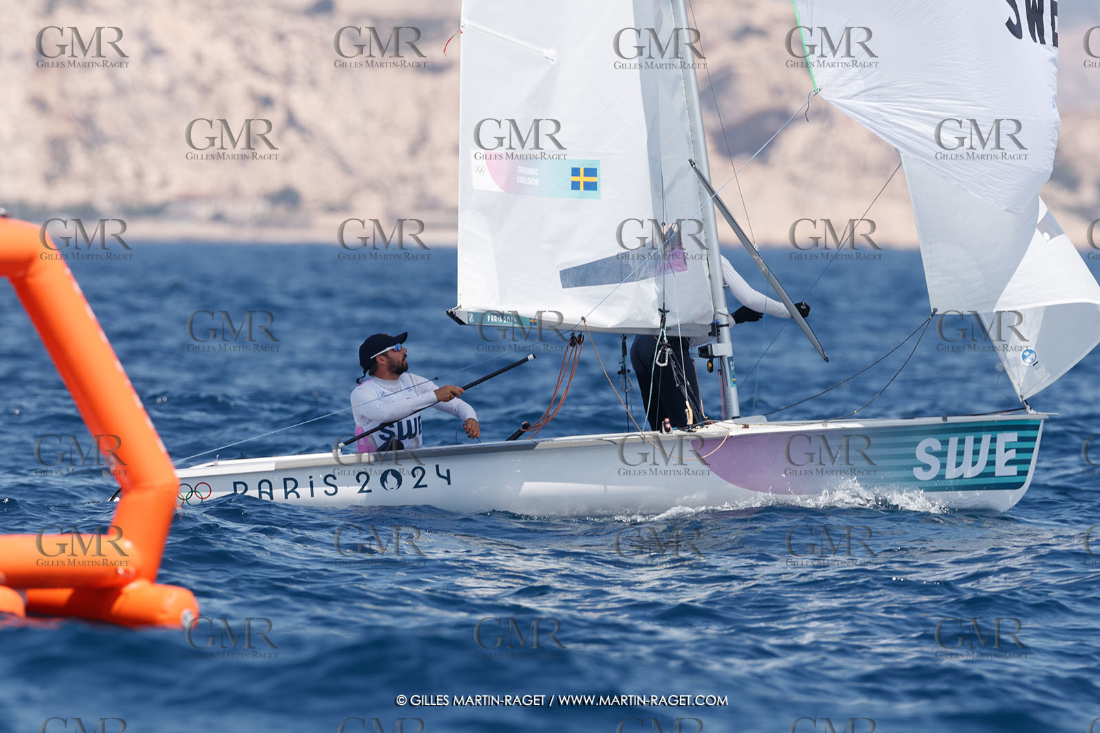 03 08 2024, Marseille (FRA), Paris 2024 Olympic Games, Sailing, Race Day 7