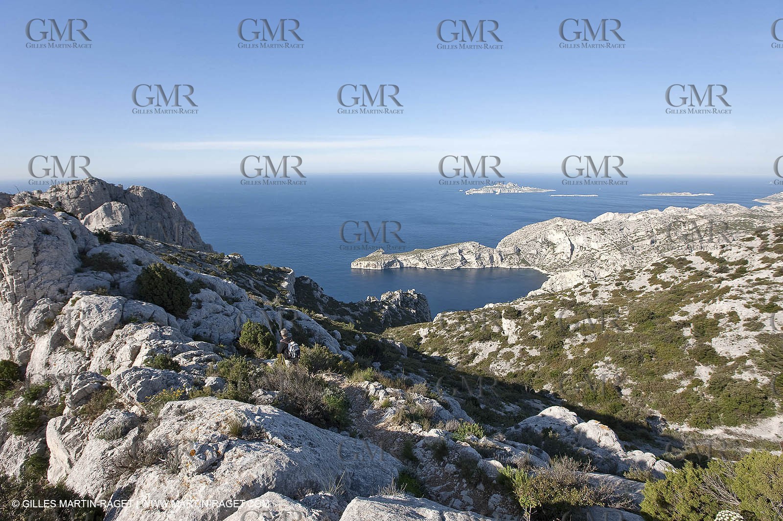 30 04 2009 - Marseille (FRA, 13) - Les Calanques - At the Col de la Candelle