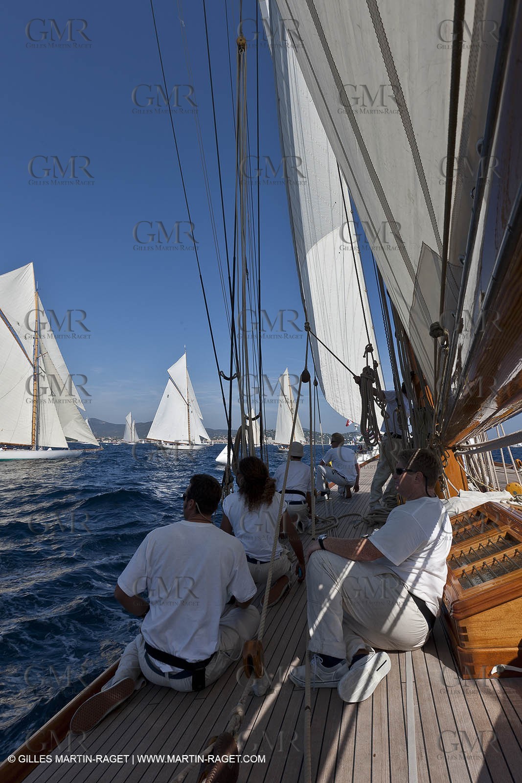 01 10 2011 - Saint Tropez (FRA,13) - Voiles de Saint Tropez 2011 - Classic Yachts - Day 5 - Onboard Mariquita