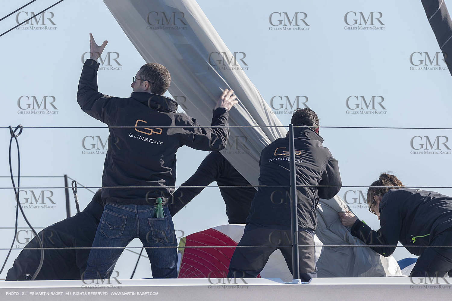 05 02 2019, La Grande Motte (FRA,34), Gunboat 68 sail testing  2