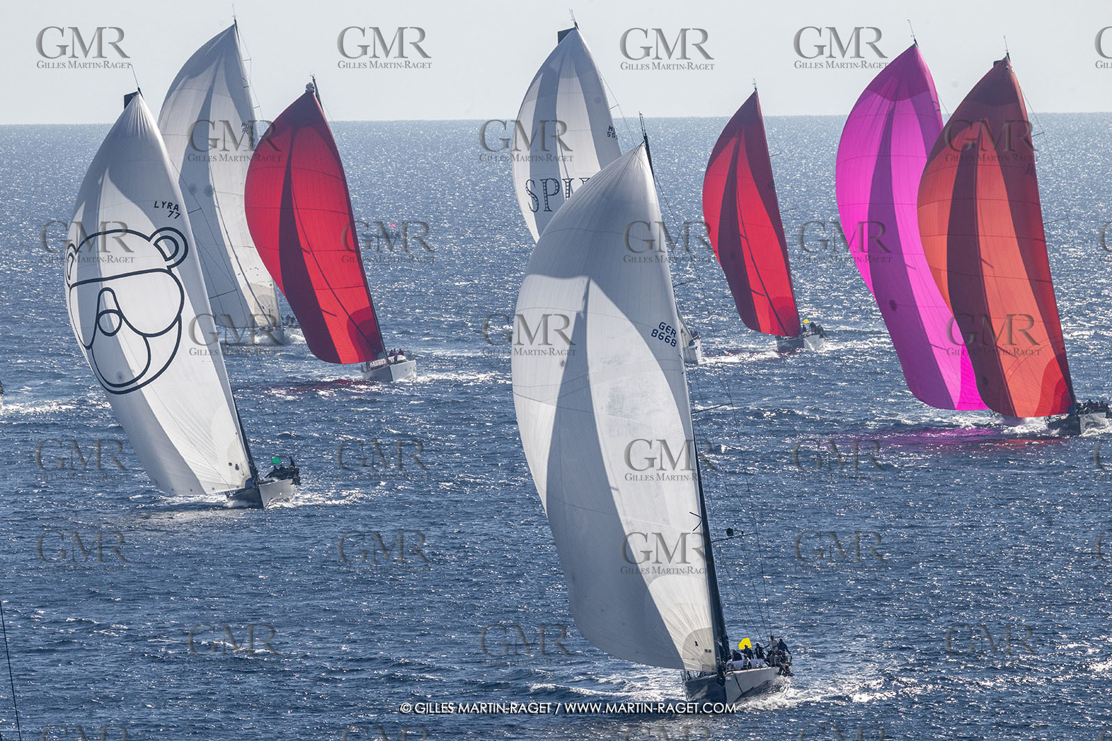 04 10 2025, Saint-Tropez (FRA), Les VoIles de Saint-Tropez 2025, Race Day 6