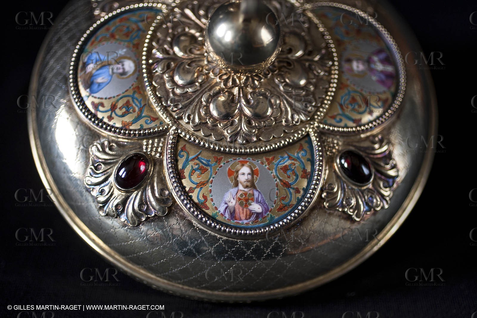 04 02 2013 - Marseille(FRA,13), Notre Dame de la Garde,liturgical silverware