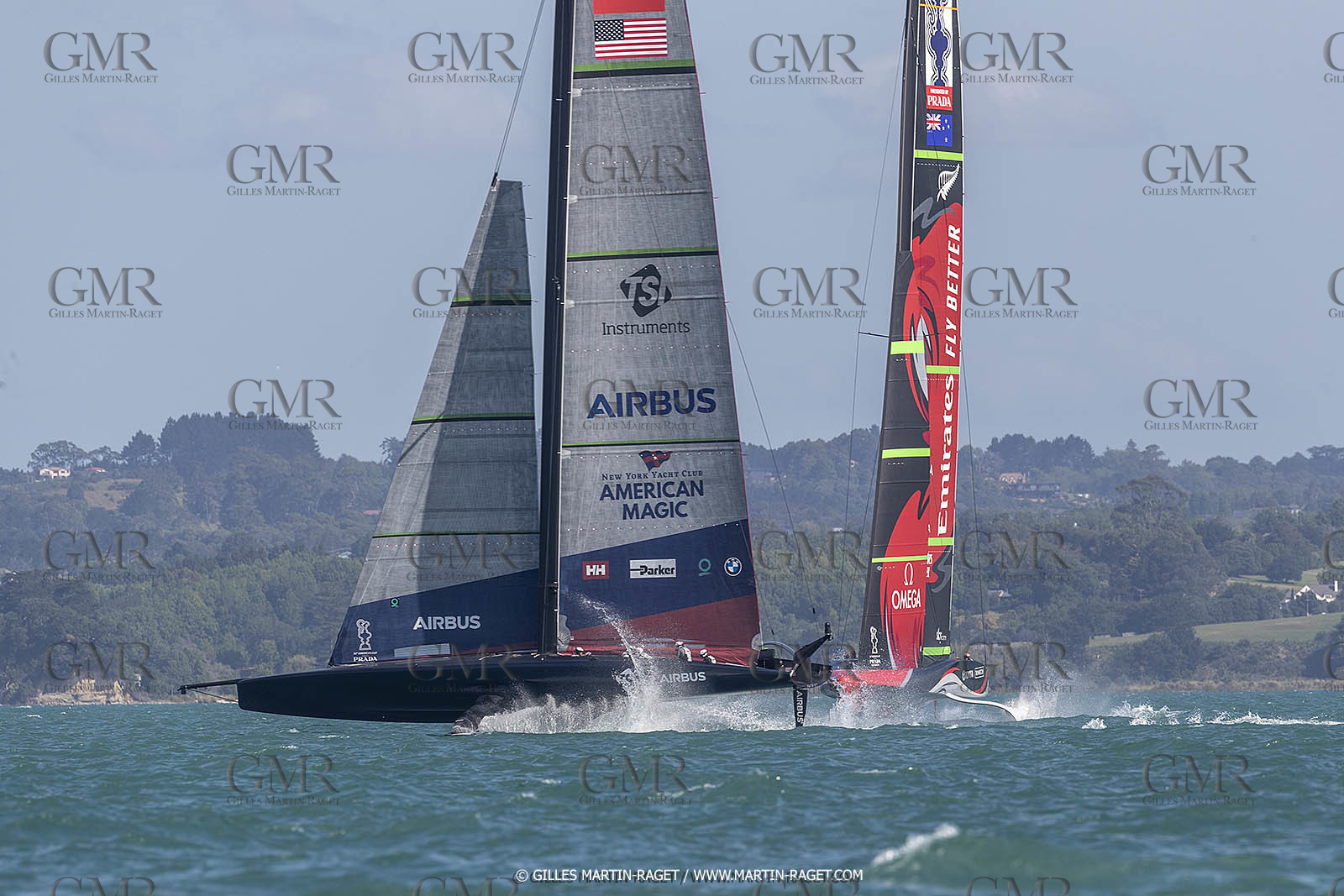 12 01 2021, Auckland (NZL), 36th America's Cup, Practice Racing