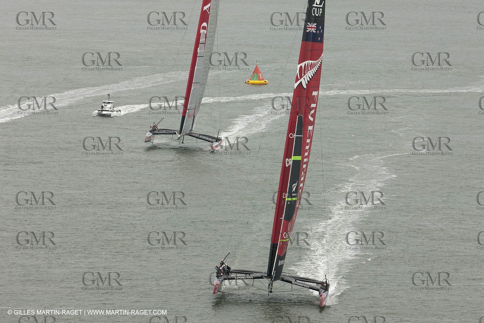 23 07 2013 - San Francisco (USA,CA) - 34th America's Cup - Louis Vuitton Cup - Race Day 9 - Emirates New Zealand Vs Luna Rossa