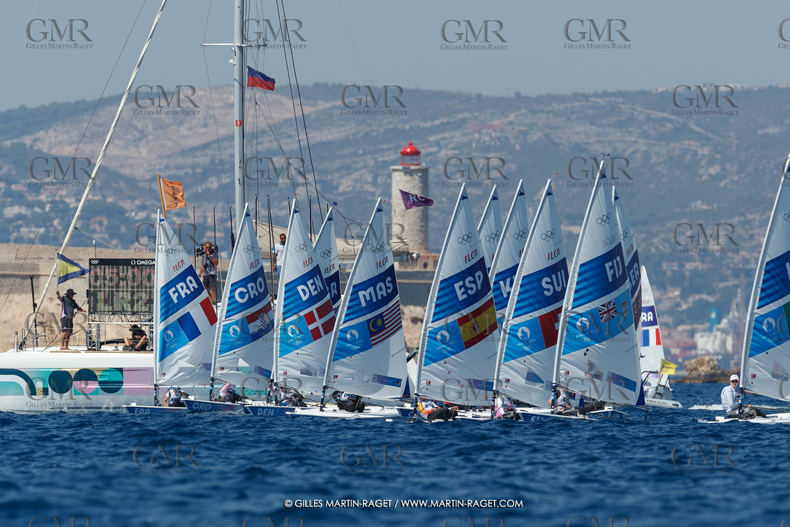 05 08 2024, Marseille (FRA), Paris 2024 Olympic Games, Sailing, Race Day 8