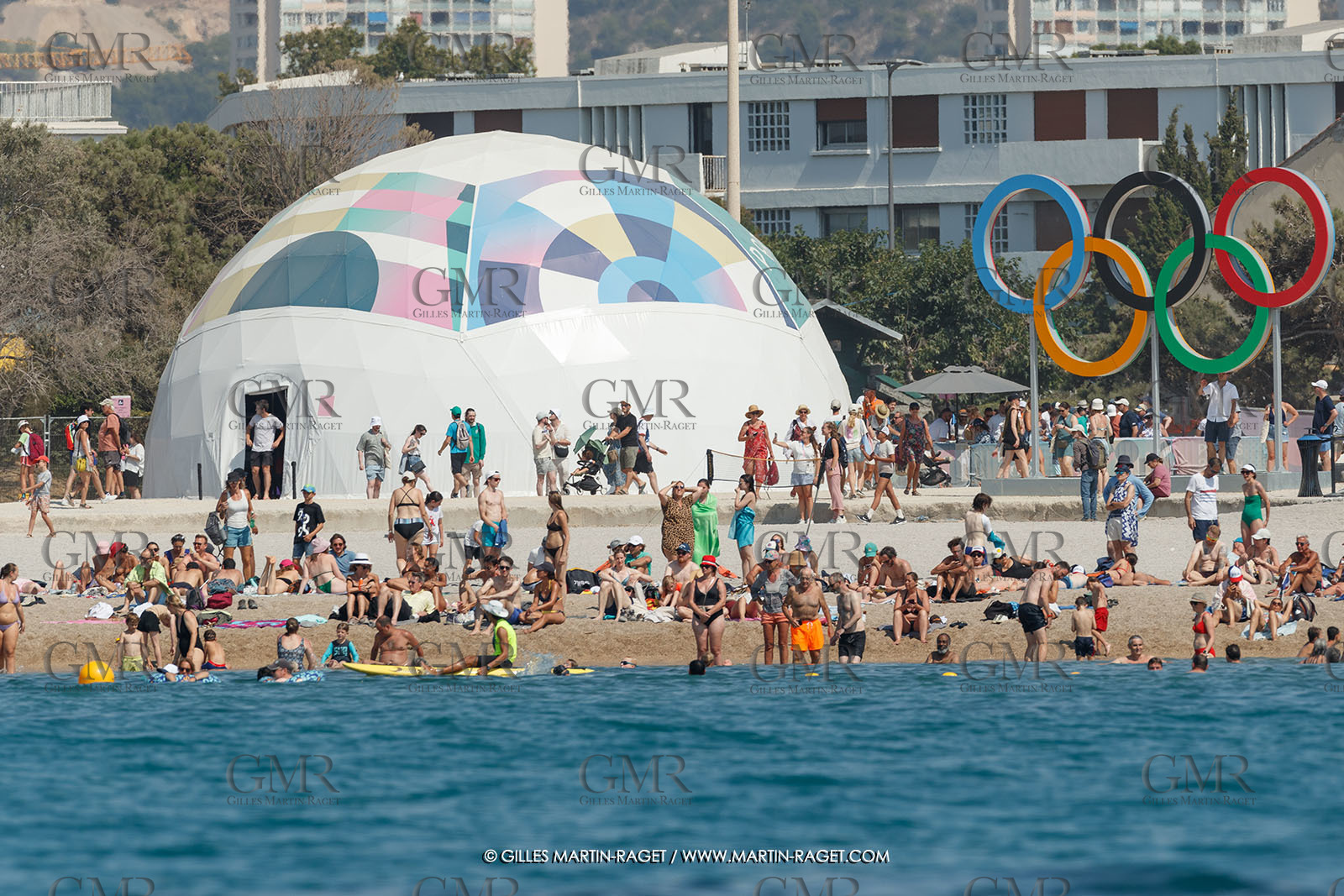06 08 2024, Marseille (FRA), Paris 2024 Olympic Games, Sailing, Race Day 9