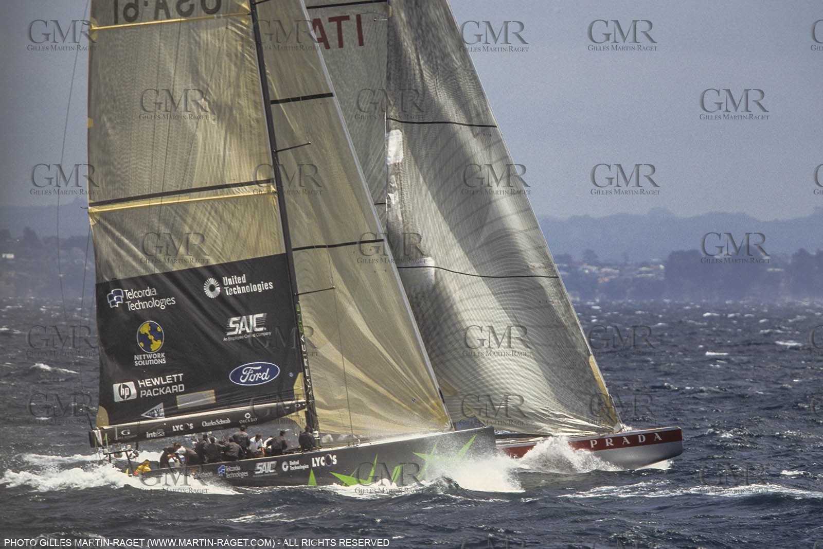 Yacht racing, 30th America's Cup 2000, Auckland (NZL)