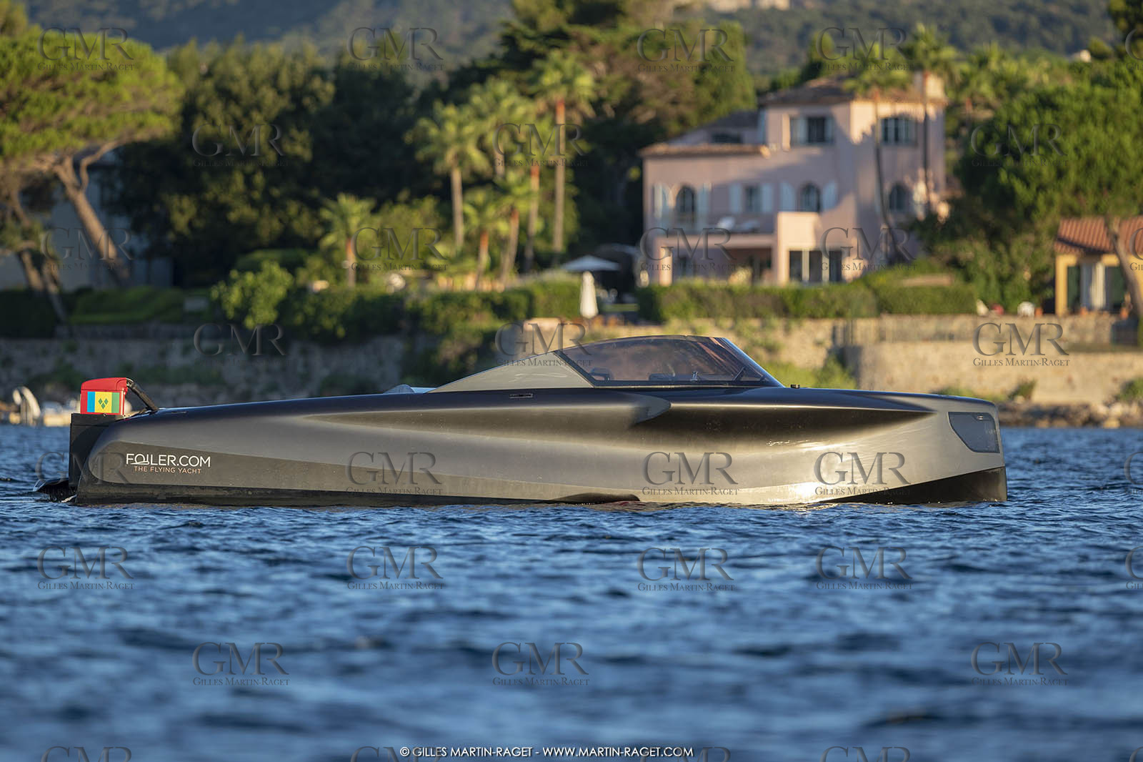 09 08 2018, Saint-Tropez (FRA,83), Foiler, the Flying Yacht by Enata