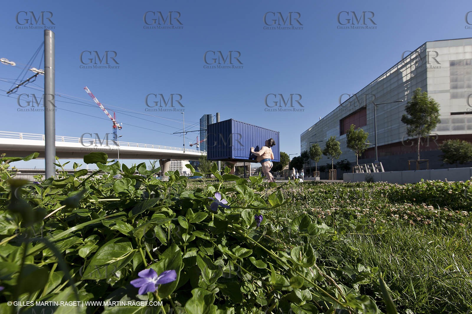 09 06 2012 - Marseille (FRA,13) - Euromeditérranée neighborood