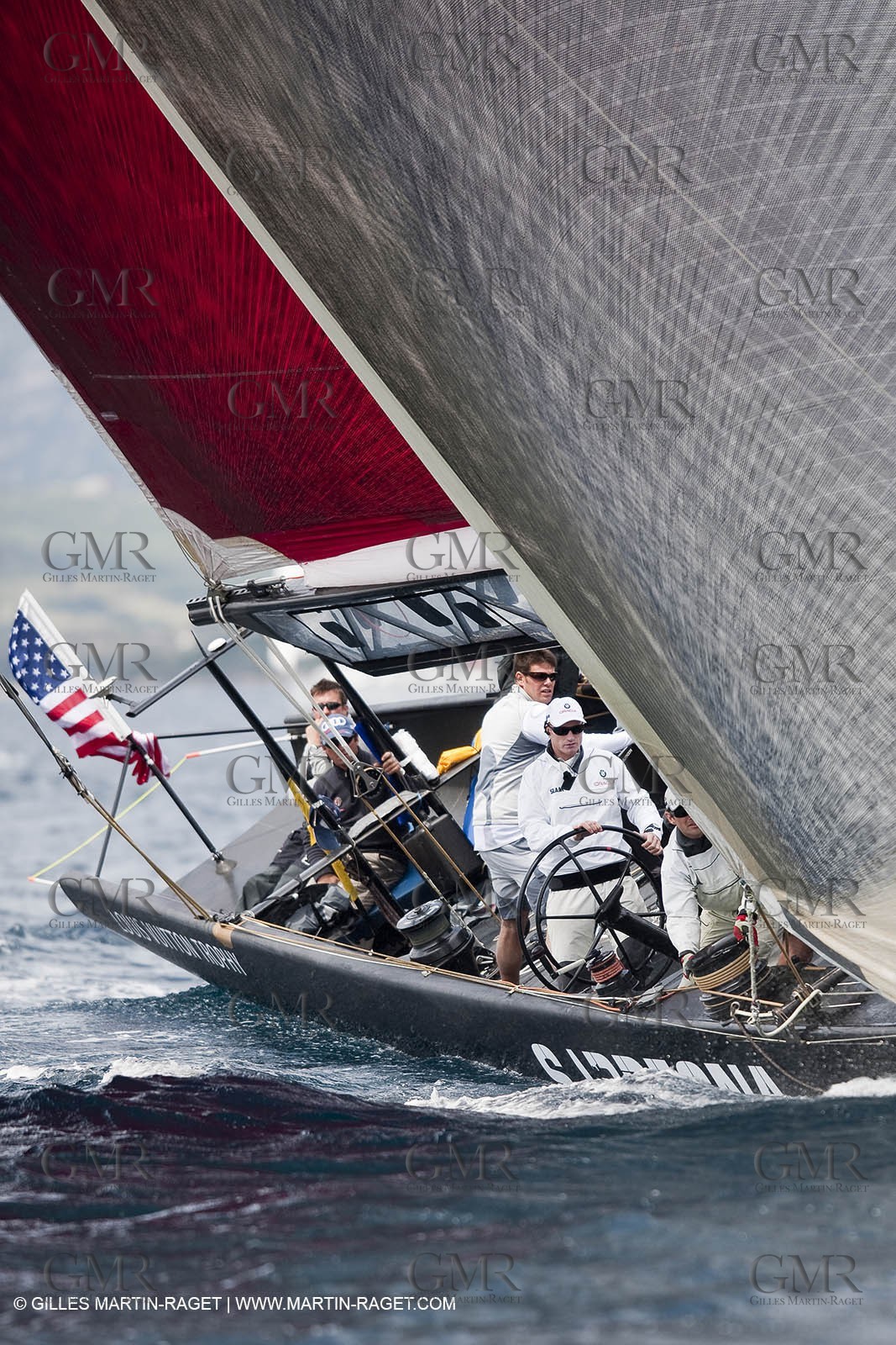 19 05 2010 - La Maddalena (ITA, Sardinia) Louis Vuitton Trophy - BMW ORACLE Racing - Training