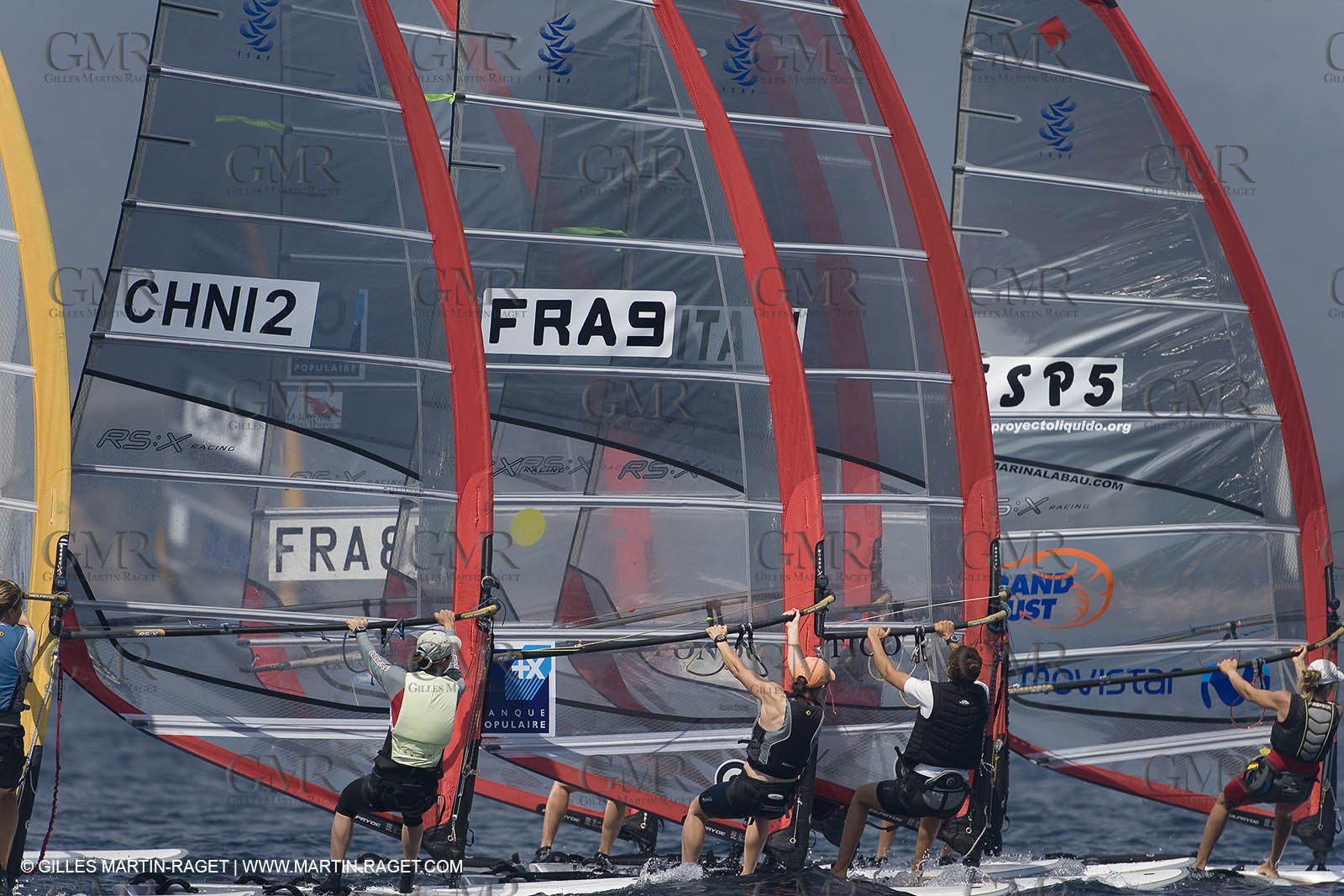 25 04 2007 - 2007 Semaine Olympique Française - Hyères (South of France) - Day 4 - Team France - RS:X - Merret Faustine