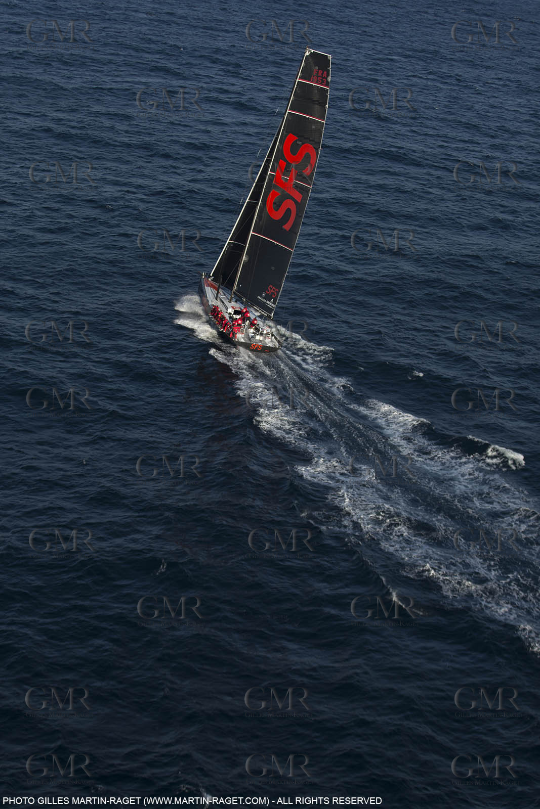 24 mars 2016   Marseille (FRA,13), SFS II (skipper Lionel Péan), last training before Marseille Sailing Week