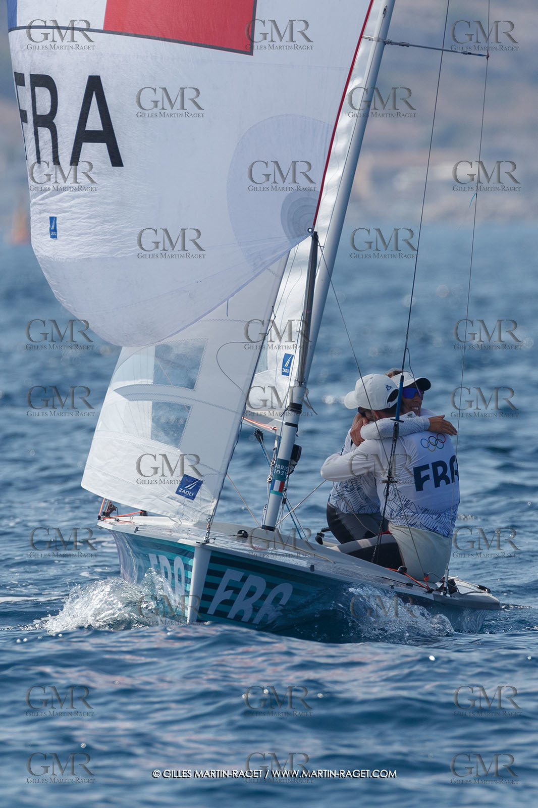 08 08 2024, Marseille (FRA), Paris 2024 Olympic Games, Sailing, Race Day 11