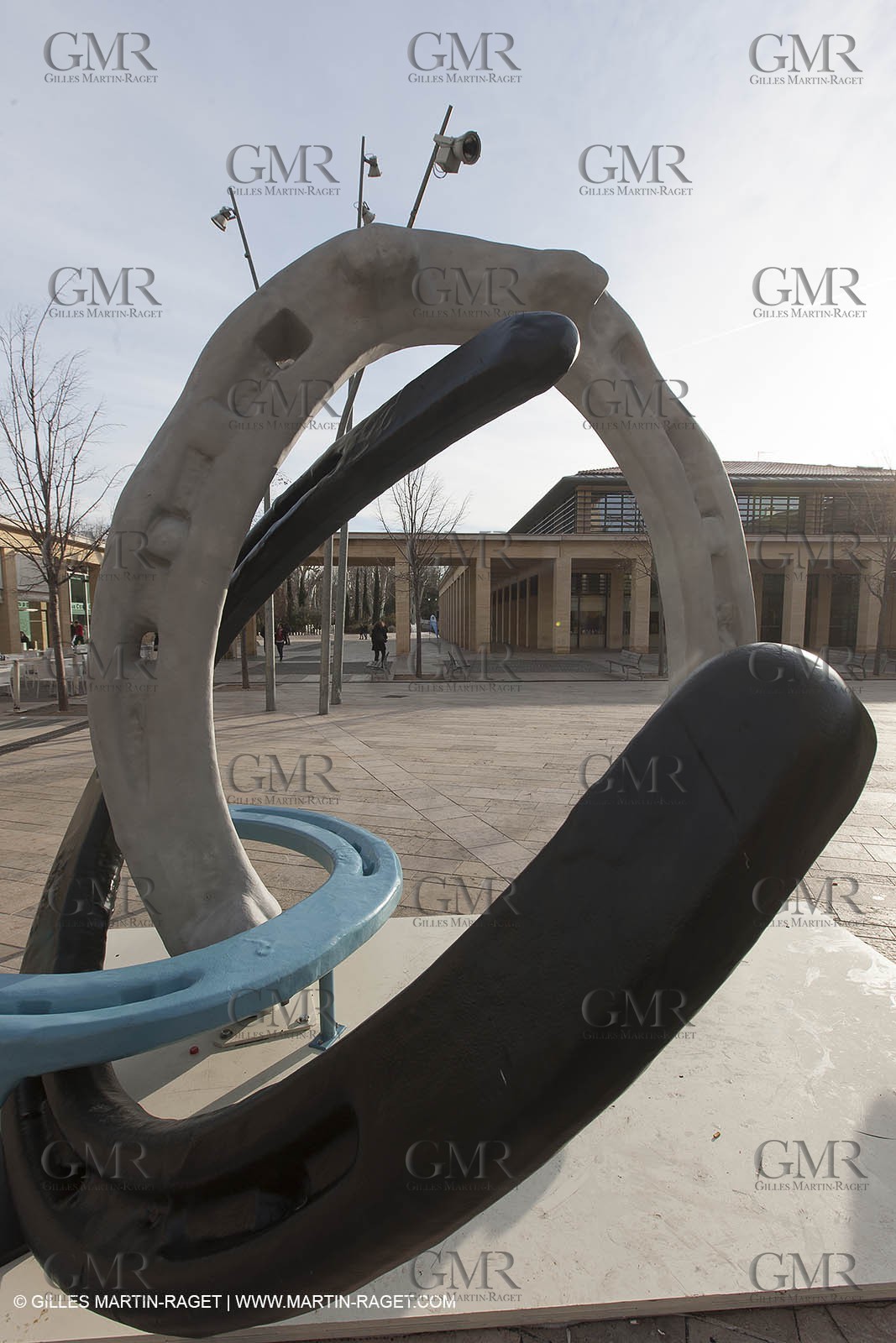 12 01 2013 - Aix en Provence (FRA,13) - Marseille Provence 2013,European  Capitale of Culture, L'Art à l'endroit (art in the place), Mark Handforth piece