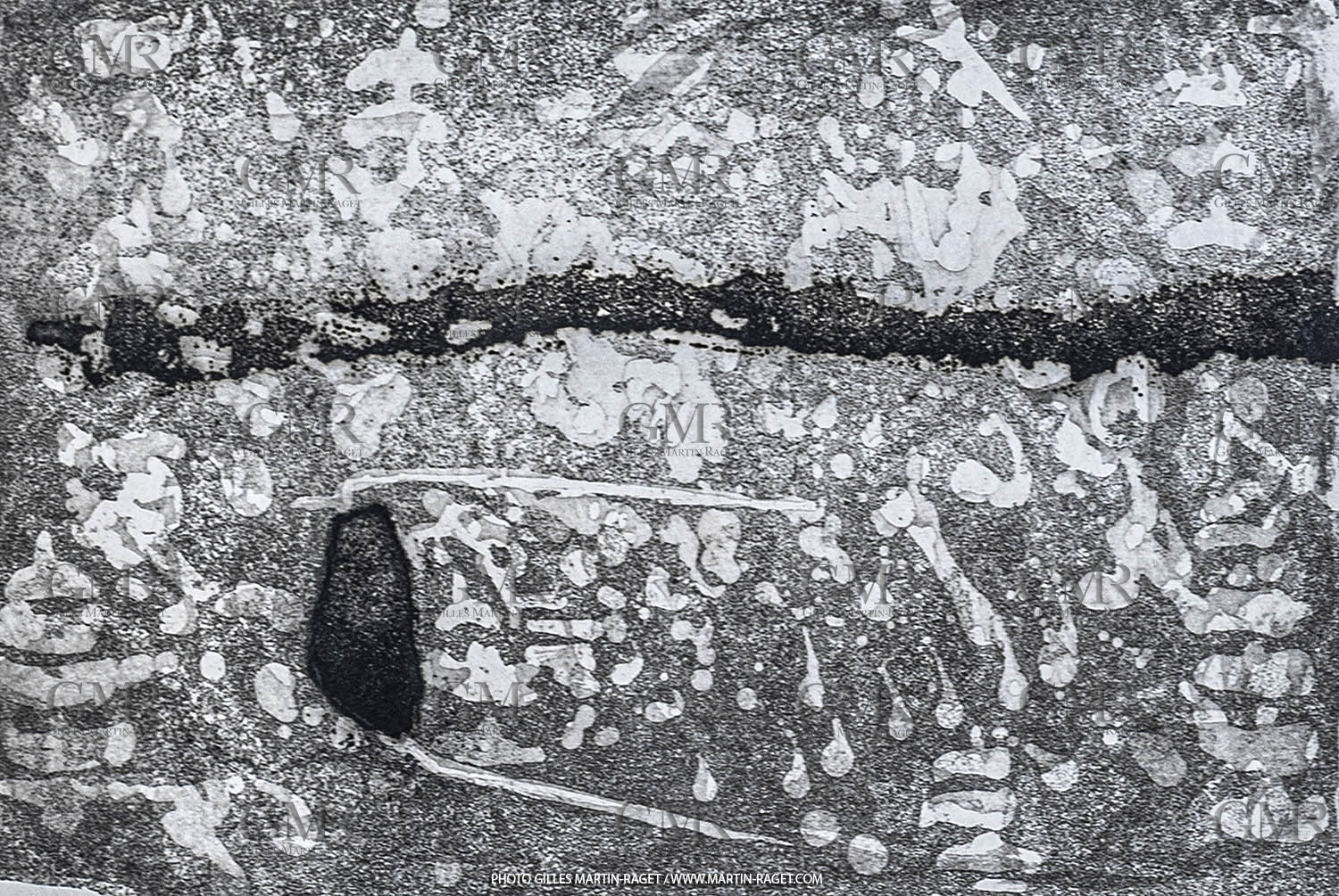 12 07 2020, St Rémy de Provence (FRA, 13) Oeuvre Germaine Richier, gravure