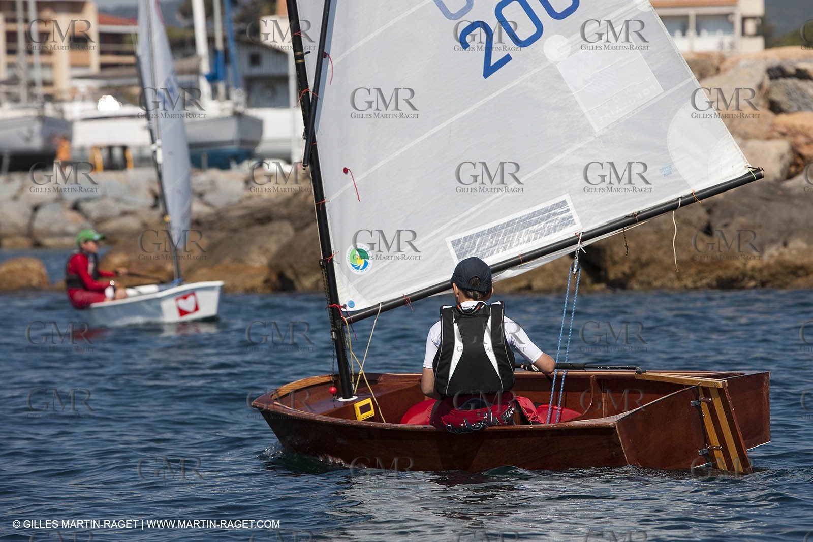 24 05 2010 - Hyères (FRA,83) - wooden optimist