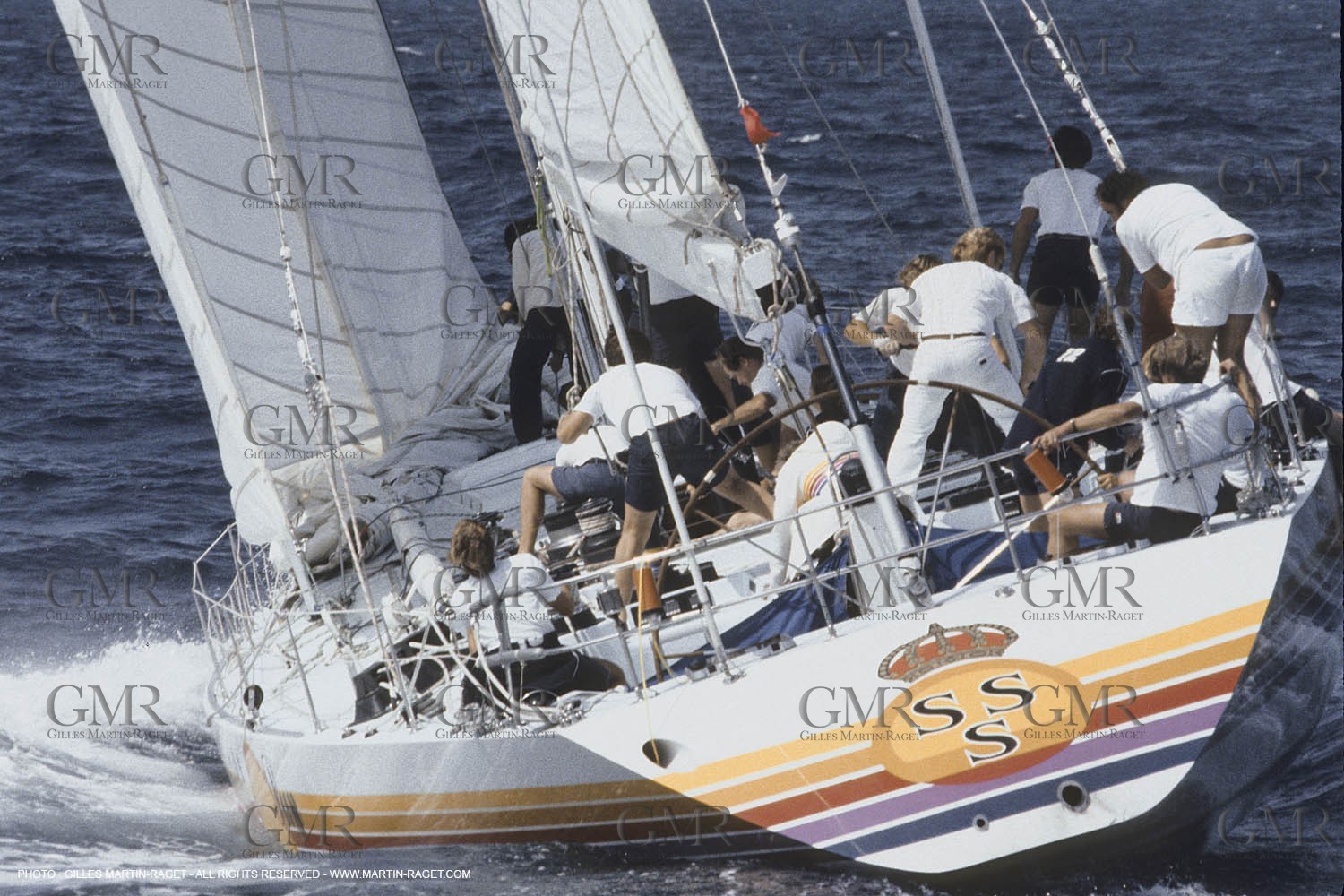 Sailing, yacht Racing, SORC 1981, Miami (FL)