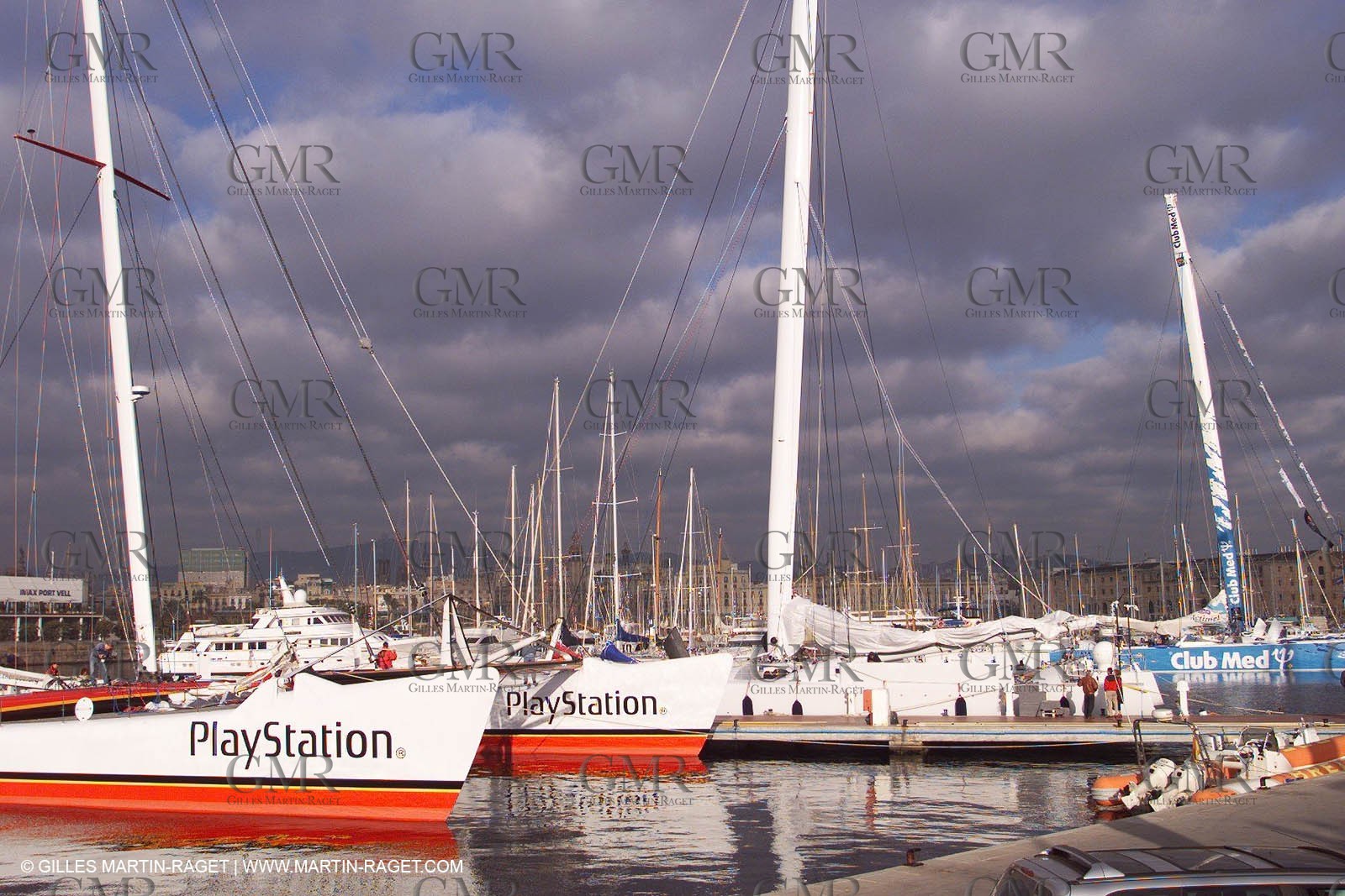 The Race - Barcelona docks