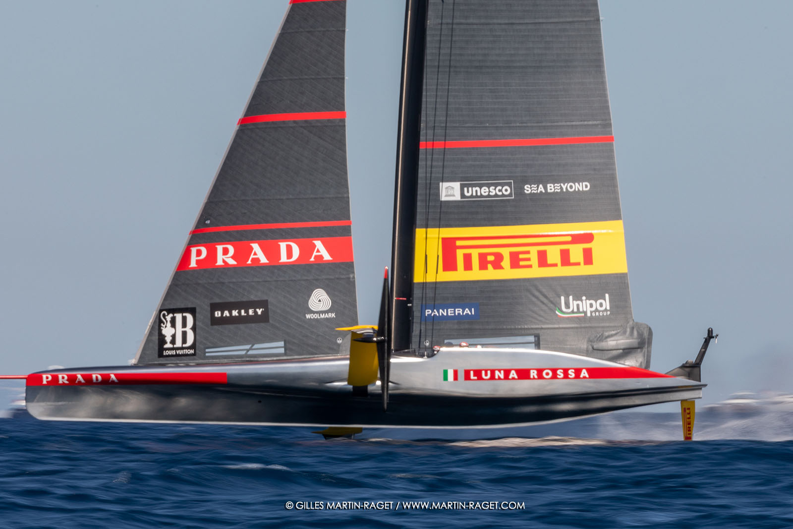 16 09 2024, Barcelona (ESP), 37th America's Cup, Louis Vuitton Cup Semi-final, Race Day 2