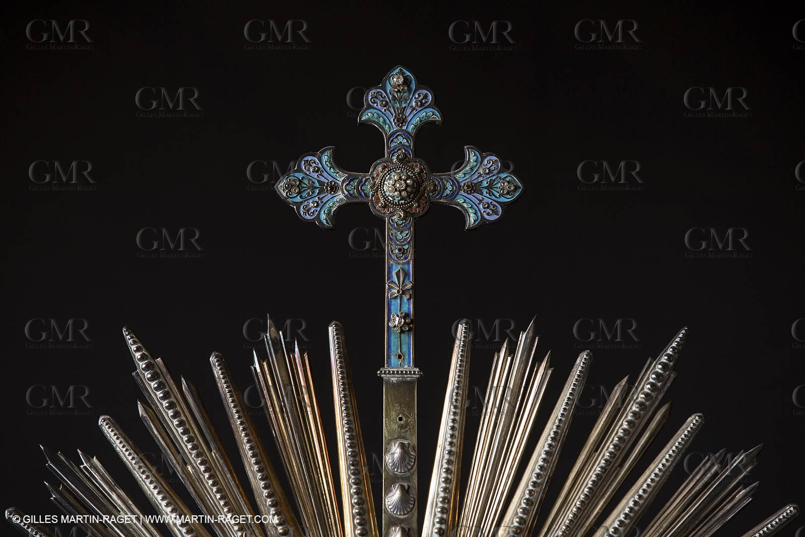 04 02 2013 - Marseille(FRA,13), Notre Dame de la Garde,liturgical silverware