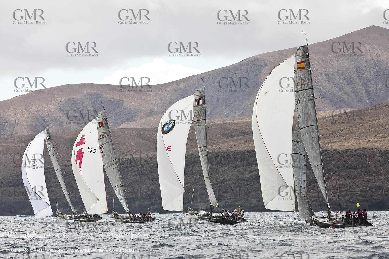 09 12 2008 - Puerto Calero (Lanzarote, Islas Canarias, ESP)  - RC 44 World Championsship - RC 44 Puerto Calero Gold Cup - Training