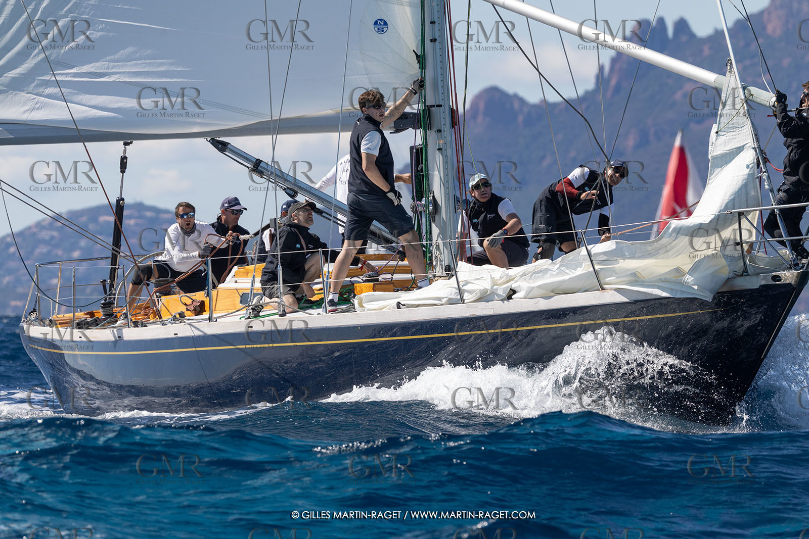 24 09 2025, Cannes (FRA), Régates Royales 2025, Race Day 3