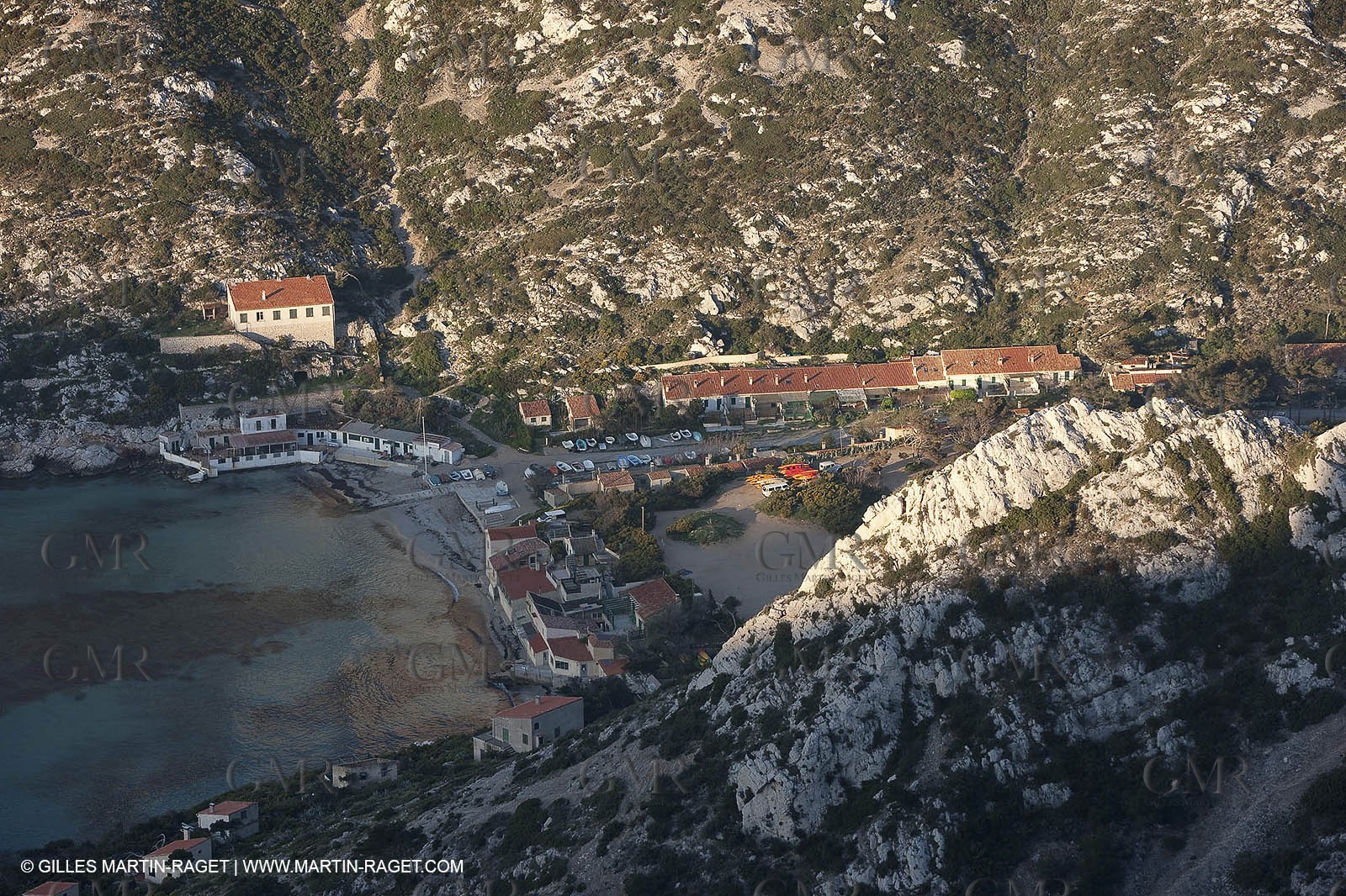 04 04 2009 - Marseille (FRA, 13) - Les Calanques - Marseille as seen from the top of the Baou Rond