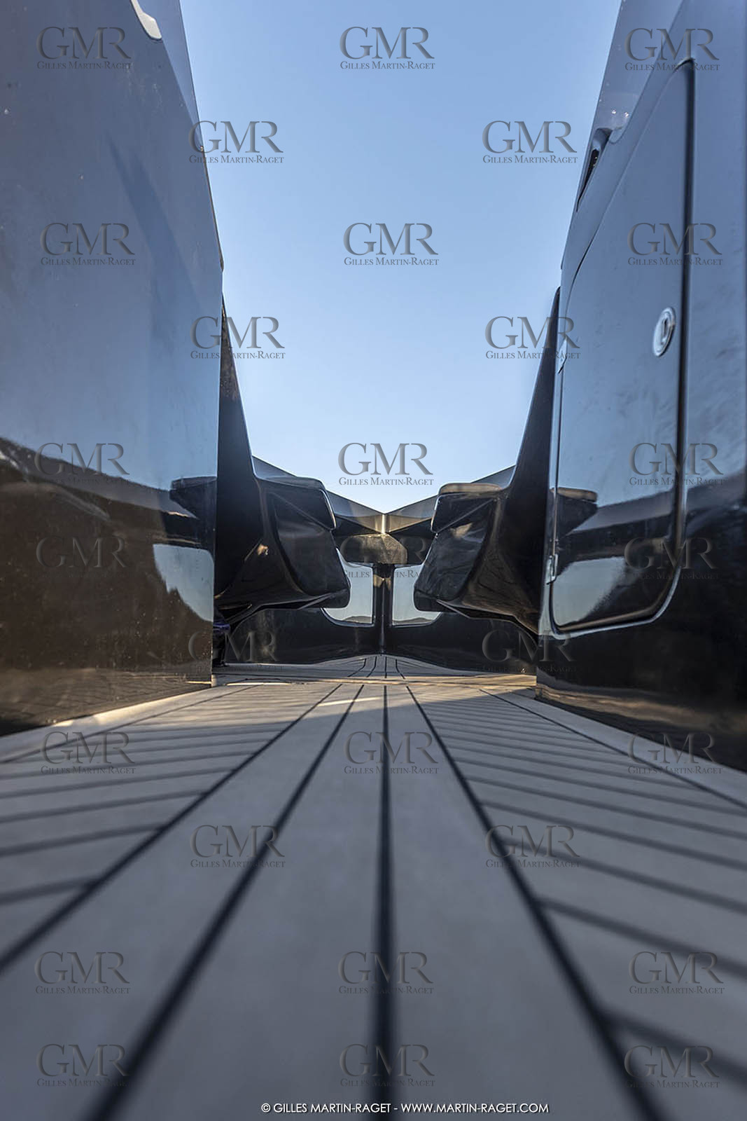 09 08 2018, Saint-Tropez (FRA,83), Foiler, the Flying Yacht by Enata