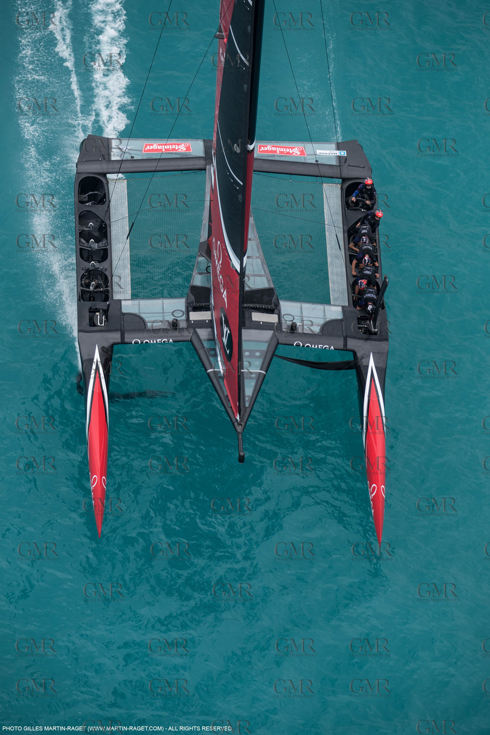 10 06 2017 - Bermuda (BDA) - 35th America's Cup Bermuda 2017 - Louis Vuitton America's Cup Challenger Playoffs final, Day 1