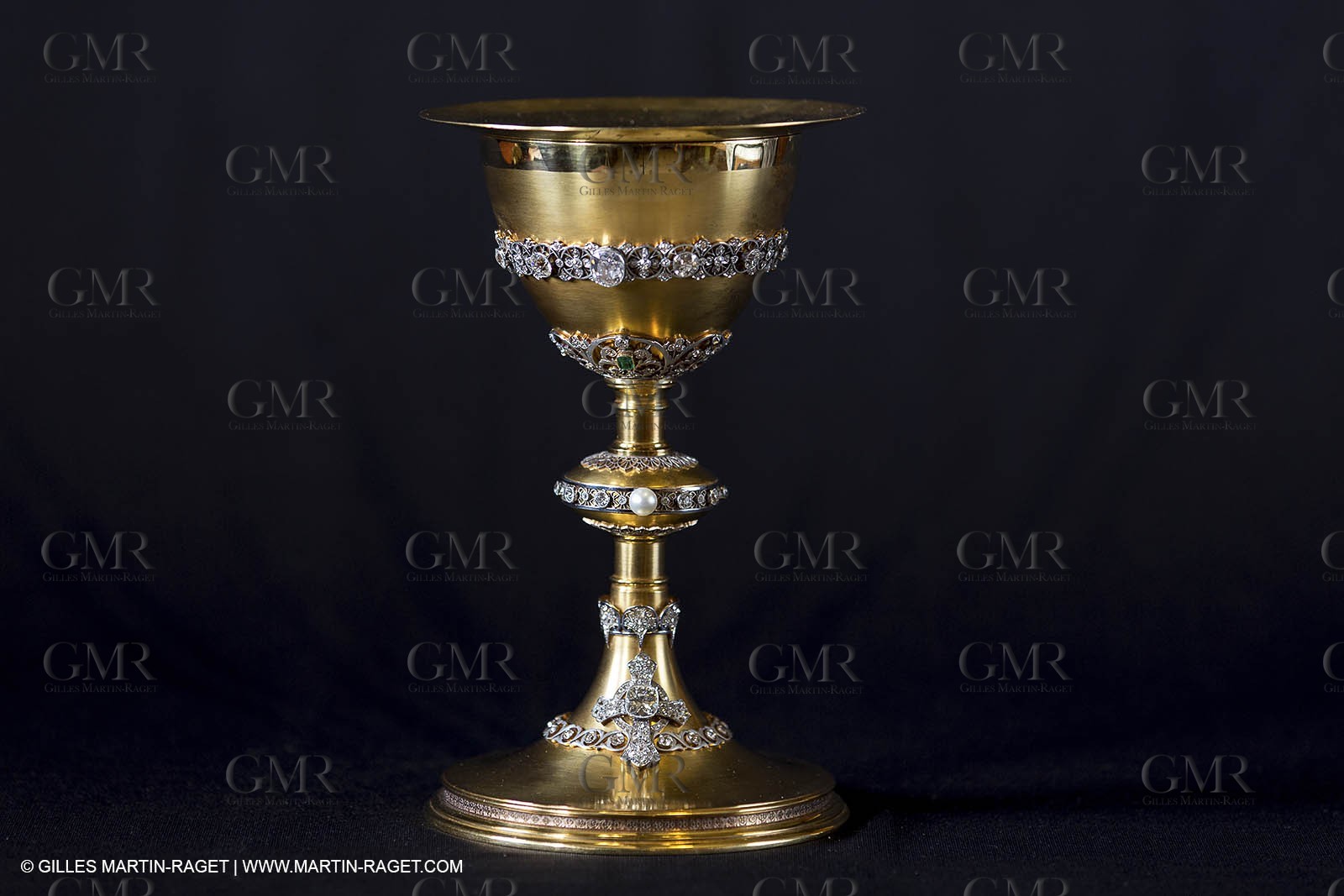 04 02 2013 - Marseille(FRA,13), Notre Dame de la Garde,liturgical silverware