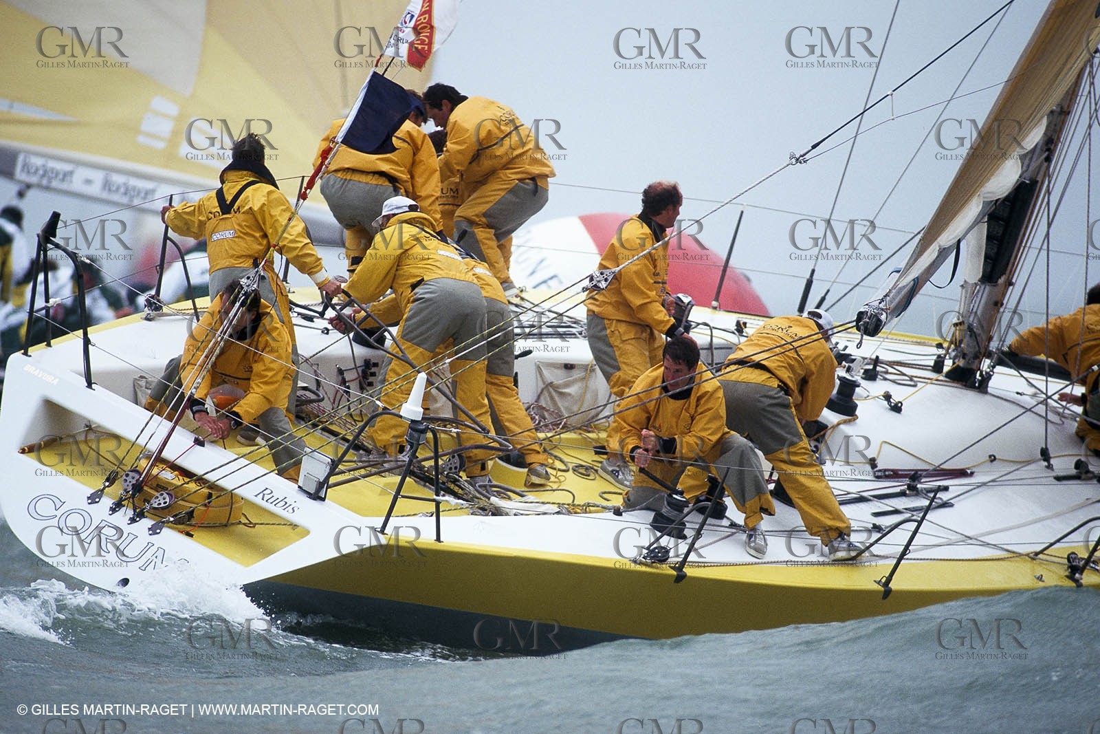 1993-1995 - Champagne Mumm Admiral's Cup - Corum Sialing Team