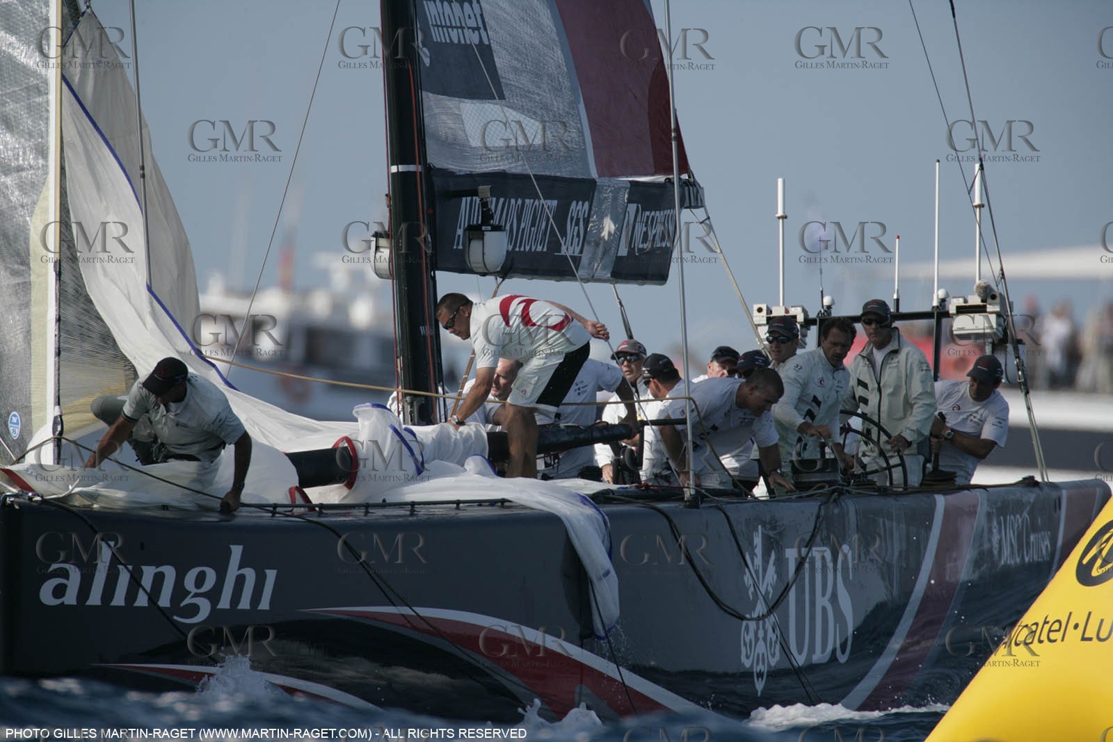 26 06 2007-Valencia (Spain)- 32nd America's Cup - Final Match - Day 3 - Alinghi vs Emirates Team New Zealand