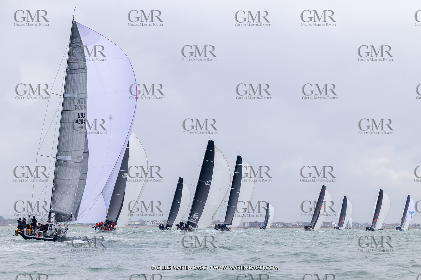 22 07 2025, Cowes (UK, IOW), Admiral's Cup 2025, Inshore Races 1 & 2,