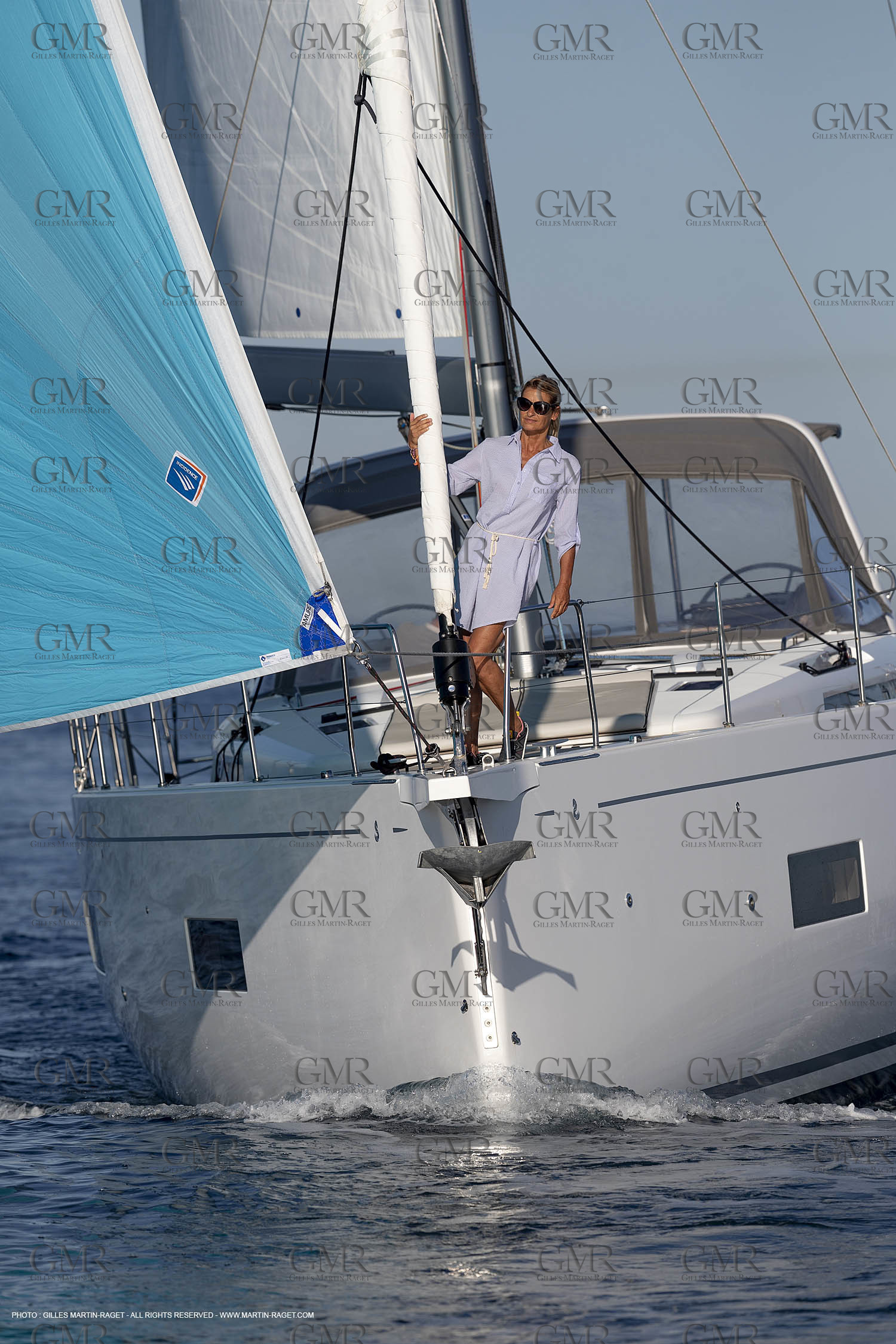 07 07 2020, Marseille (FRA,13) Beneteau Oceanis Yacht 54