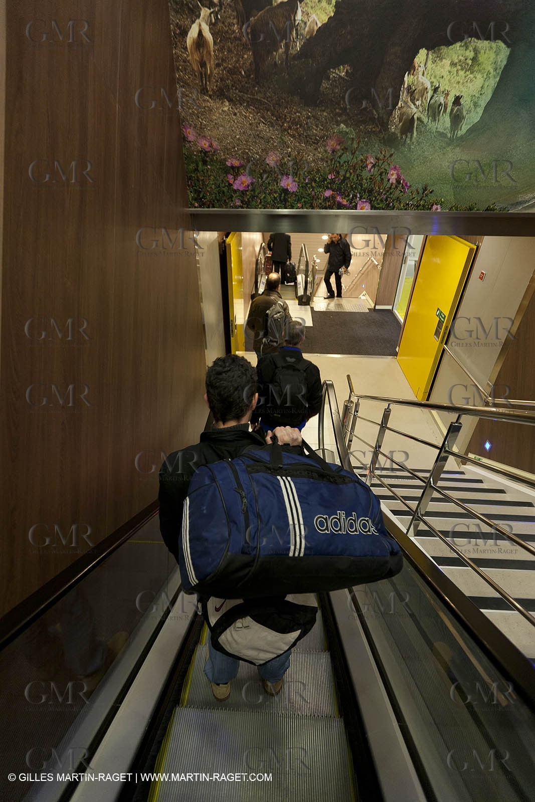 17 02 2012 - Marseille (FRA,13) - Arrival in Marseille onboard ferry Piana (La Meridionale)