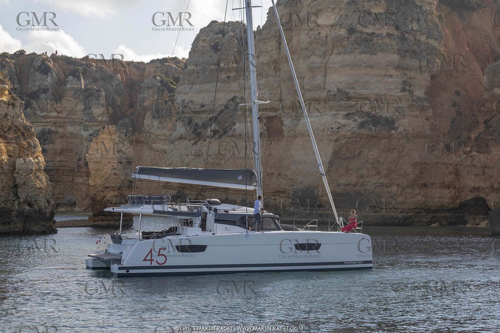 08 07 2019, Lagos (Portugal), Chantier Fountaine-Pajot, Fountaine-Pajot 45