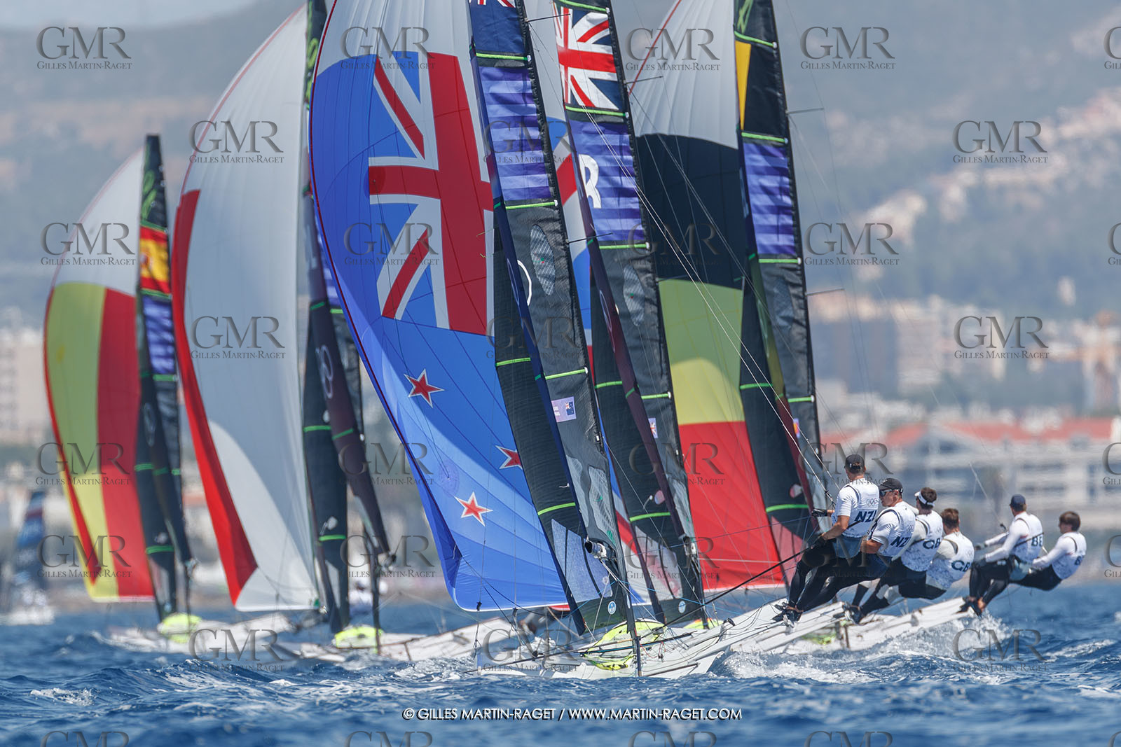 26 07 2024, Marseille (FRA), Paris 2024 Olympic Games, Sailing, Free trainings