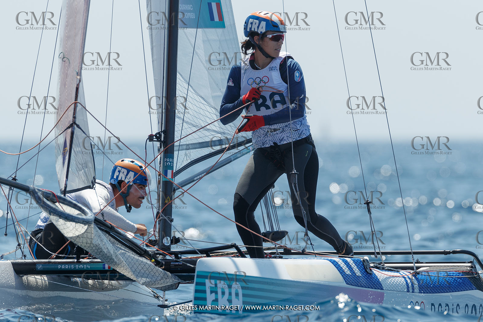 05 08 2024, Marseille (FRA), Paris 2024 Olympic Games, Sailing, Race Day 8