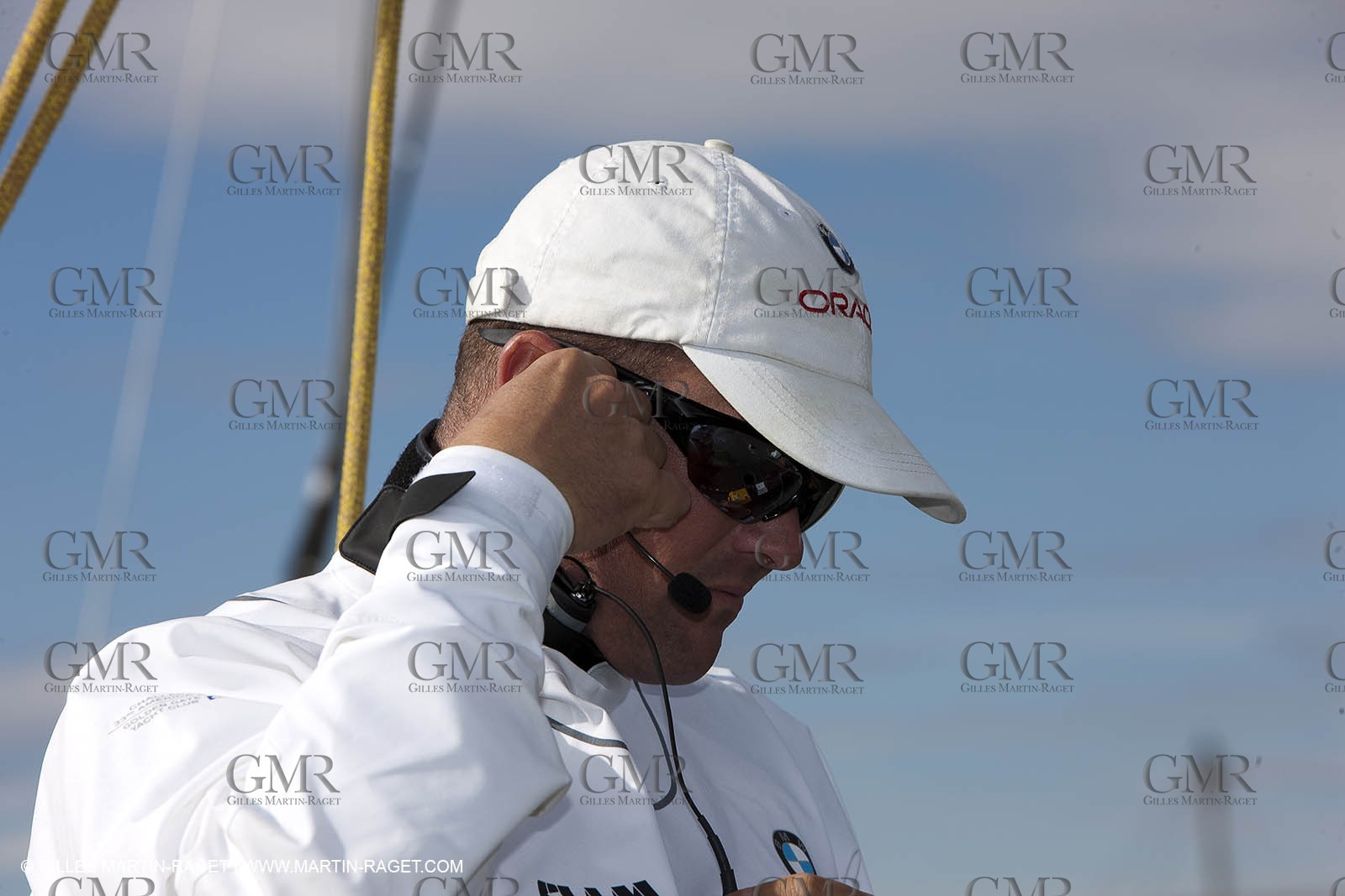 06 02 2010 - Valencia (ESP) - 33rd America's Cup - BMW ORACLE Racing - Day off 1 - Getting the yacht ready