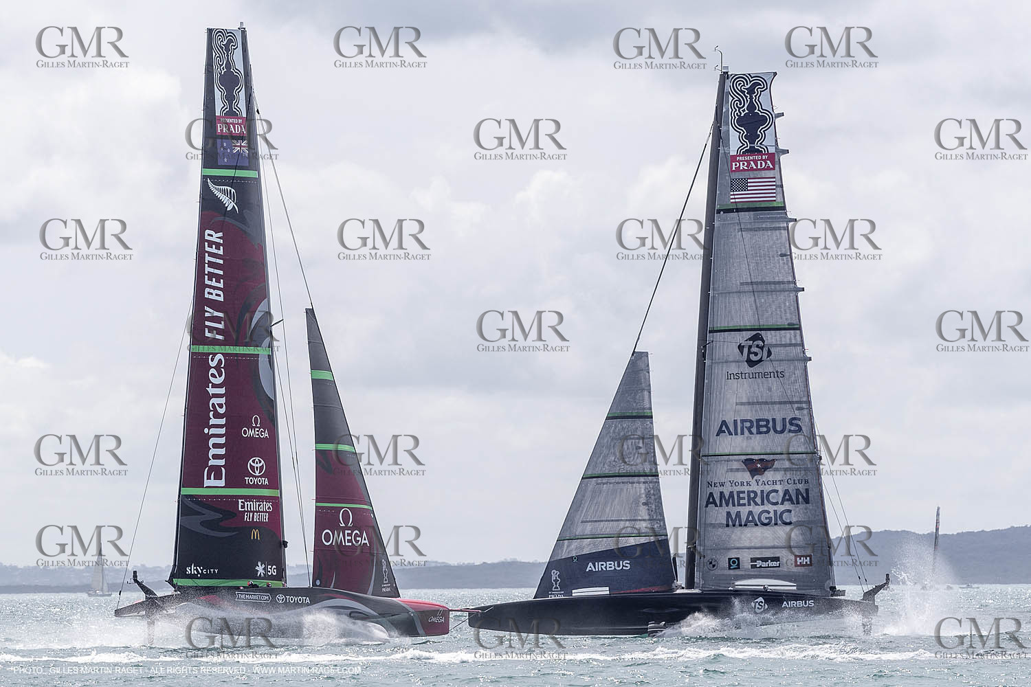 08 12 2020 - Auckland (NZL) - 36th America's Cup - Practice Sessions - Day 1